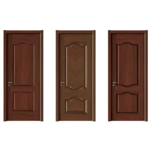 Simple Teak Wood Single Bedroom Interior Door