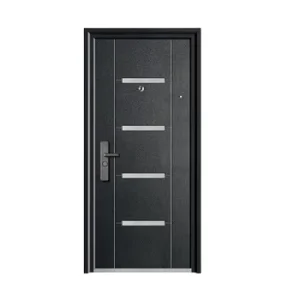 Single Exterior Steel Main Gate Security Door