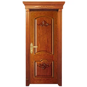 Single Leaf European Style Wooden Composite Interior Door