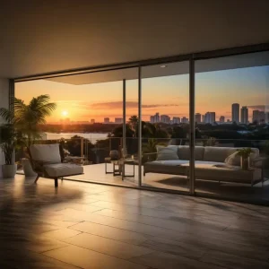 Sliding Bifold Steel and Aluminum Doors for Interior Rooms Waterproof Pivot Folding