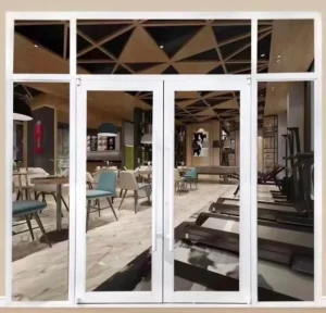 Sliding Bifold Steel and Aluminum Doors for Interior Rooms Waterproof Pivot Trackless