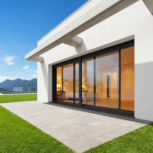 Sliding Door Multi Point Lock Glass Garage Door Modern Sliding Glass Door