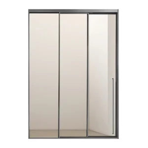 Sliding Glass Shower Room and Toilet Partition Bathroom Screen Door