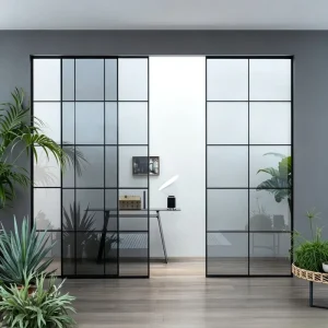 Sliding Partition Door Sound Insulation Minimalist Design for Living Room Bathroom Bedroom Kitchen Dining