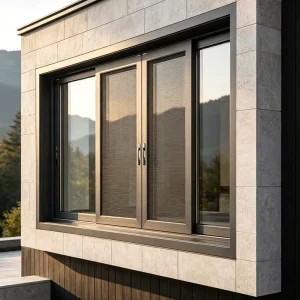 Sliding Window Sound and Heat Insulated for Urban High Rise Residential Balcony Wall