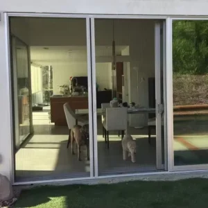 Smooth Sliding Door Heavy Duty Door with Stainless Steel Rails, Aluminum Sliding Door, Thermal Break