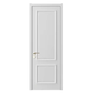 Solid Core Flush Polymer MDF Interior Door with Lacquer Finish, Waterproof Design, Customizable Size, and Modern Style for Bedrooms, Bathrooms, and Kitchens
