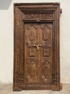 Solid Core Flush Wood Door with Sound Insulation and Privacy for Bedroom and Office