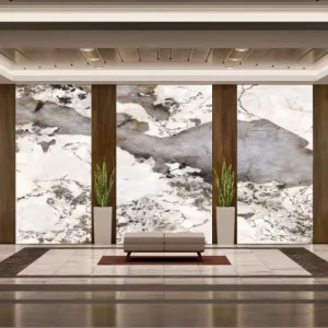 Solid Laminated Stained Glass Divider Panel Eco Friendly Custom Made Art Glass for Bedroom Kitchen Bathroom Villa Durable