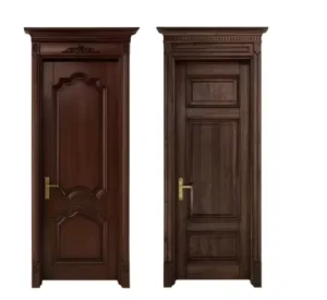 Solid Mu Fu Joins Durable Mute Interior Wooden Doors of the Lacquer That Bake