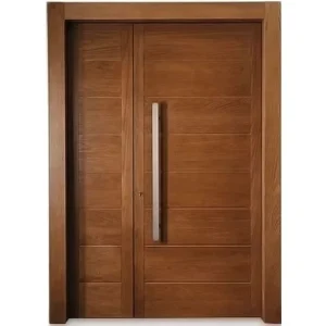 Solid Wood Armored Front Entrance Door