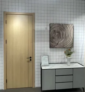 Solid Wood Composite Interior Bedroom Door, Non-VOC, Custom