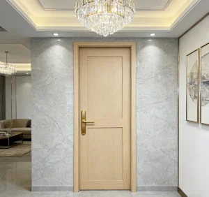 Solid Wood Composite Interior Door Soundproof Moistureproof Bedroom House Apartment