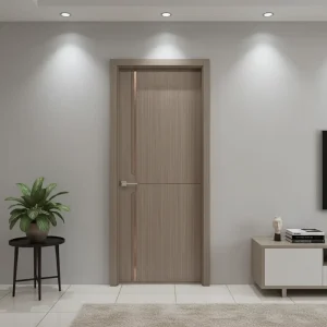 Solid Wood Composite Interior Door for Villa and Apartment