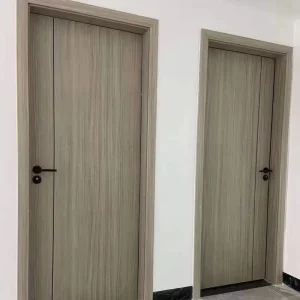 Solid Wood Composite MDF Soundproof Bedroom Door Customized Colors and Sizes