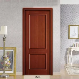 Solid Wood Composite Multi-Layer Soundproof Interior Bedroom Entry Door Sets for Projects