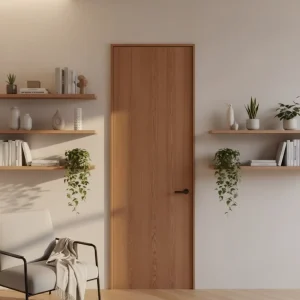 Solid Wood Composite Soundproof Door for Hotel Rooms and Bedrooms