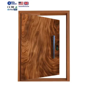 Solid Wood Core Pivot Entrance Door