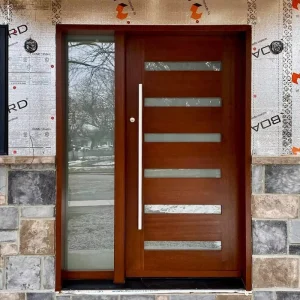 Solid Wood Double Entrance Doors
