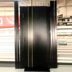 Solid Wood Fire-Retardant Waterproof Sound-Insulated Door, Customizable
