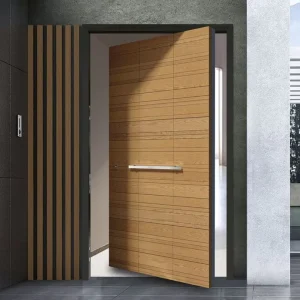 Solid Wood Front Entrance Pivot Door