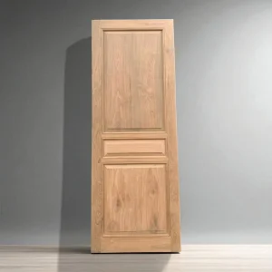 Solid Wood Front Entry Door Modern Design Waterproof Villa Hotel Apartment