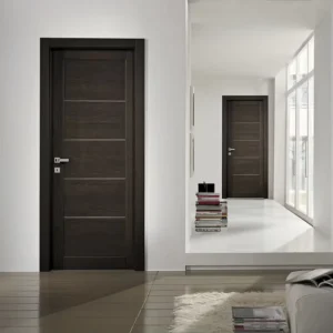 Solid Wood Interior Door, Moisture-Proof and Mildew-Proof, for Interior Partitions and Balconies