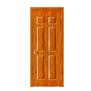 Solid Wood Interior Door for Houses Teak Solid Wood Door
