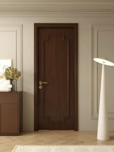 Solid Wood Interior Door for Residential Hotel and Apartment Projects
