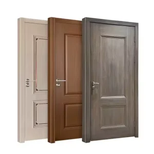 Solid Wood Interior Door with Frame