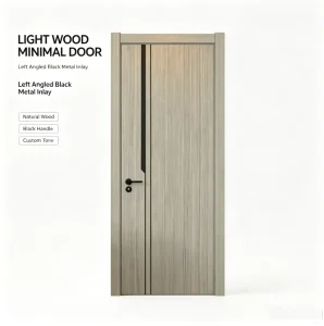 Solid Wood Interior Doors, Soundproof, Custom, for Residential Renovation