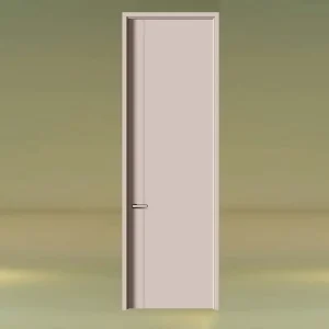 Solid Wood Interior Fireproof Door with Door Frame for Hotel Bedroom, Sound Insulation