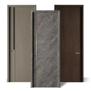 Solid Wood Interior Patio Door for Houses