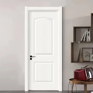 Solid Wood MDF Folding Interior Doors, Soundproof and Waterproof, Manufacturer Customized