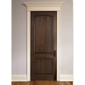 Solid Wood Modern Swing Interior Door, Finished, for Villa