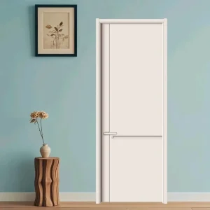 Solid Wood Scratch-Resistant Doors for Modern House Interiors