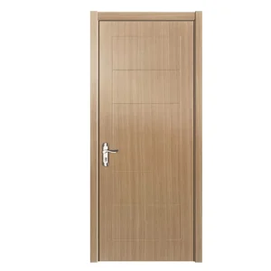 Solid Wood Security Door for House or Villa Entrance