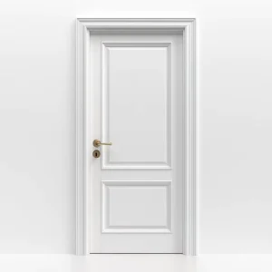 Solid Wood Single Leaf Interior Bedroom Door