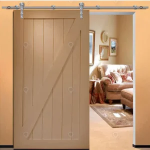 Solid Wood Sliding Barn Door for Bedroom Living Room Pantry and Residential Projects