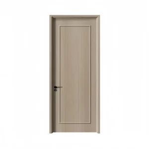 Solid Wood Waterproof Interior Door with Prefinished Surface, Ready to Install, for Bedroom and Warehouse Use