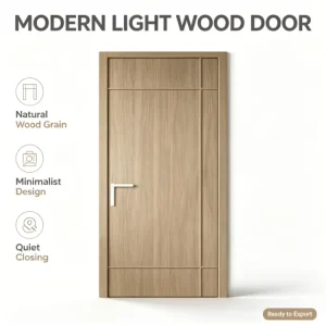Sound-Insulated Solid Wood Side-Opening Interior Door