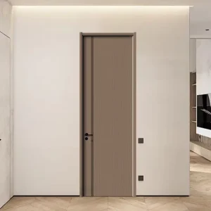 Sound-Insulated Waterproof Paint-Free Polymer Interior Door, Custom Size, Bedroom, Hotel, Villa, Apartment