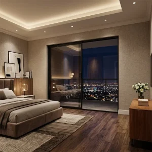 Soundproof Energy Saving Aluminium Sliding Door Price