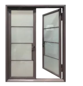 Soundproof Glass Folding Partition and Sliding Walls with Operable Movable Door for Office Room Division