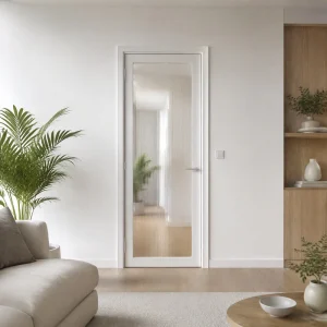 Soundproof Waterproof Aluminum Swing Door with Sealed Frame for Garden Villa
