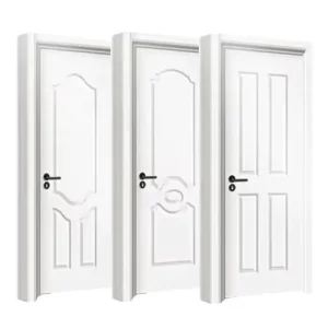 Soundproof Waterproof Chinese-Style Wooden Composite Interior Slab Door for Houses