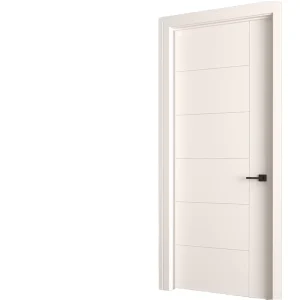 Soundproof Waterproof Solid Wood Baking Paint Interior Bedroom Door