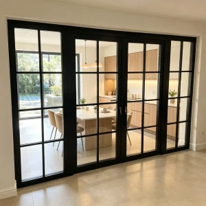 Source Factory Aluminum Sliding Door with Slim Profile and Anti-UV Design for Living Room