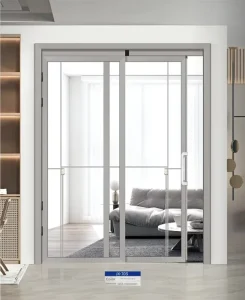 Space-Saving Aluminum Alloy PT Swing Sliding Door with Postmodern Design