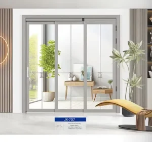 Space-Saving Aluminum Alloy PT Swing Sliding Door with Postmodern Design for Home